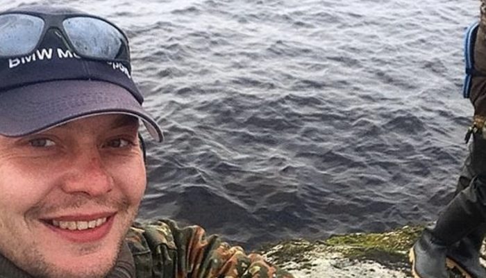 As the mother bear leaves her whelps to suffocate in the lake, two fearless anglers act quickly and save them.