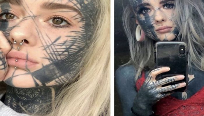 The Scottish lady showed a tattoo-shrouded body. What do you think of her choice, by the way?