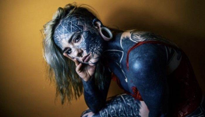 The Scottish lady showed a tattoo-shrouded body. What do you think of her choice, by the way?