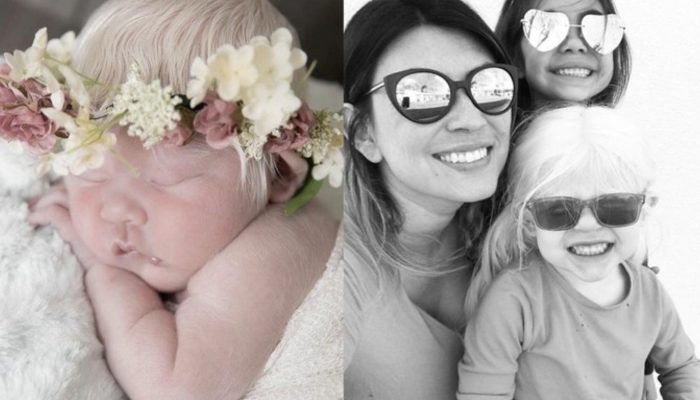 A Mexican family delivered a blonde young woman several years earlier. What does the young woman at present look like?