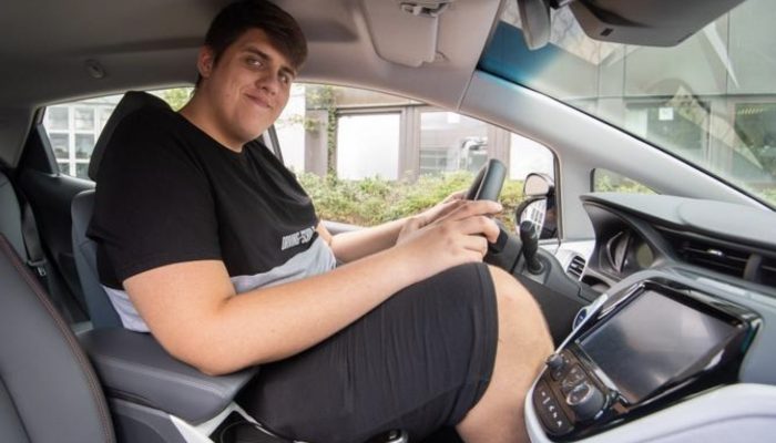 How is the 224-centimeter-tall boy? Who is 19 years of age? How is he doing?