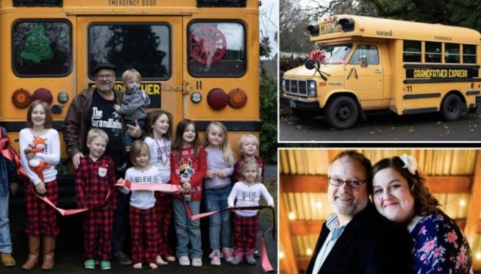Their grandfather came up with the most brilliant alternative because the children lacked a school bus. You will be shocked to see the result.