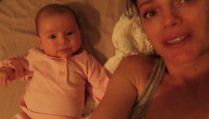 A two-month-old child told his mother I love you and the mother was shocked with undesirable emotions.