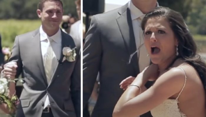 A well-known country performer interrupts a wedding to perform his most recent hit song. The couple is stunned.