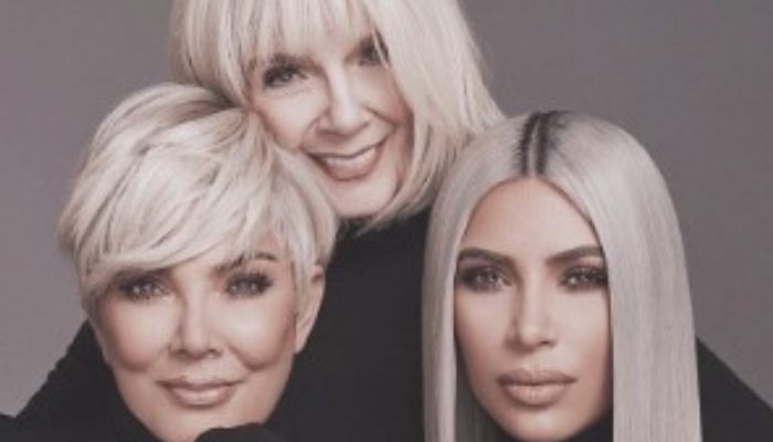 This is how Kim Kardashian's over 80-year-old grandmother seems.