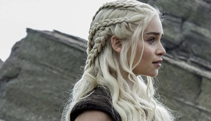 In today's appearance, do you recognize the Mother of Dragons from Game of Thrones?