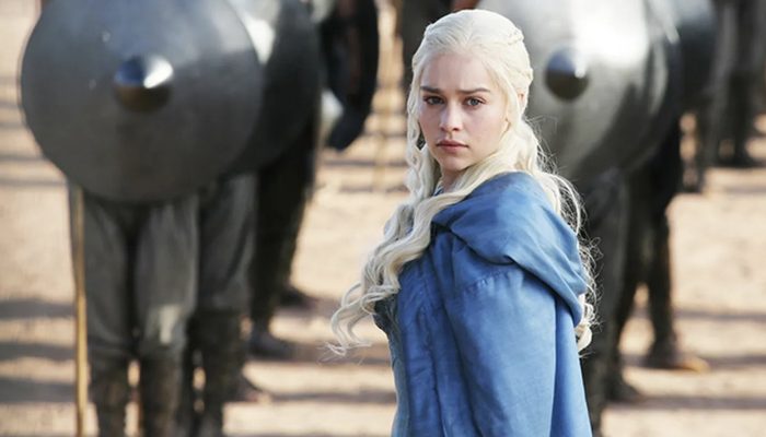 In today's appearance, do you recognize the Mother of Dragons from Game of Thrones?