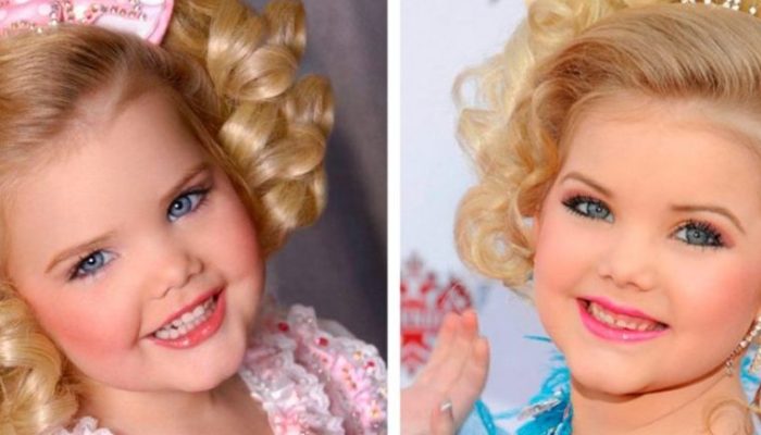 This little girl has won every beauty pageant since she was one year old, she is now 14 and has changed.