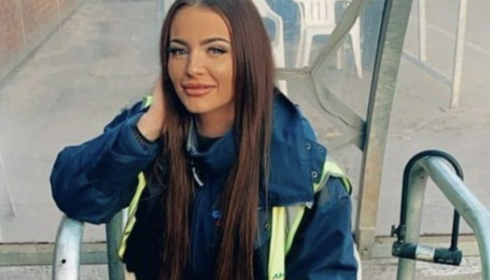 The world's most attractive bus driver is a 24-year-old woman who has the body of a model.