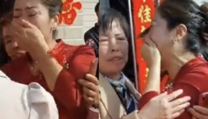 The woman learns at the wedding that her daughter, who vanished 20 years ago, is the bride of her son.