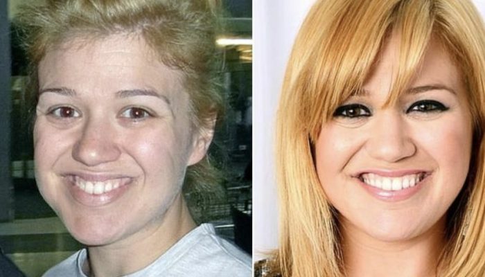 How well-know and loved individuals appear without makeup.