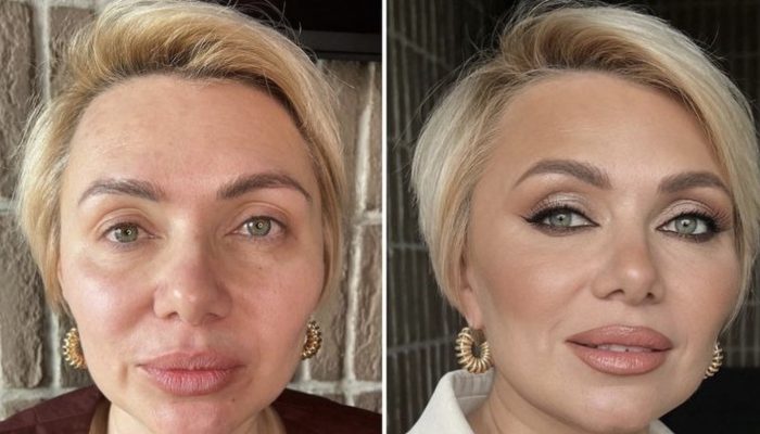 The celebrities look like without a lick of makeup. They are completely unrecognizable without makeup.