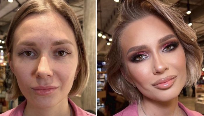 The celebrities look like without a lick of makeup. They are completely unrecognizable without makeup.