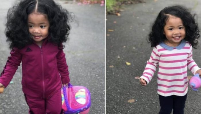 An African mom and a Vietnamese father had an incredibly gorgeous young girl.