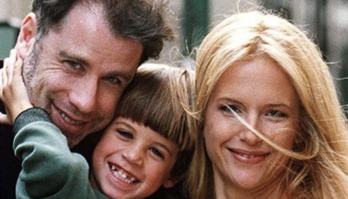 John Travolta hugged his dying son while crying and said something that made everyone cry.