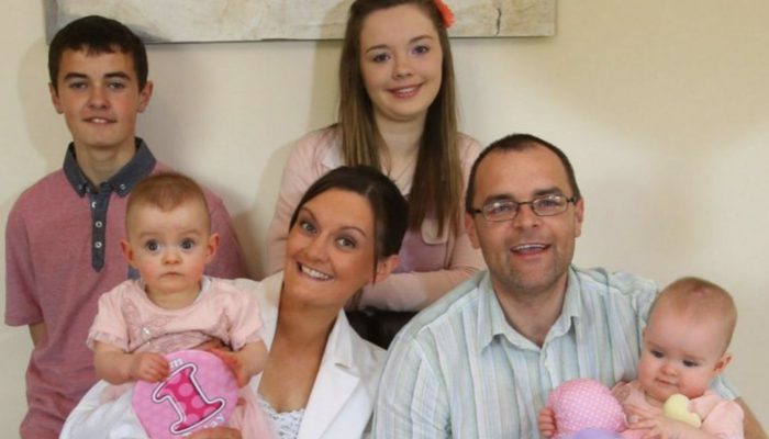 True miracle. Twins entered the Guinness Book of Records after being born 87 days apart. They look like beauties now.