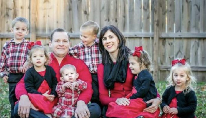 The doctor broke the incredible news to the couple two weeks after the couple adopted triplets.