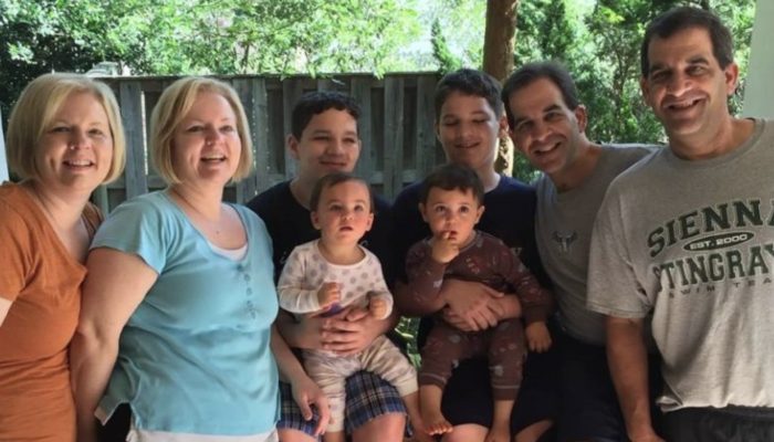 Take a look at the children of twin brothers and twin sisters who married each other and had twins.