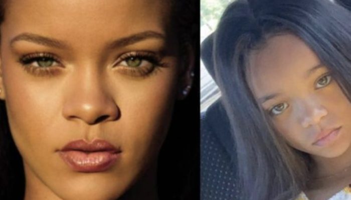 A gorgeous little girl that resembled Rihanna astonished everyone, even the singer.