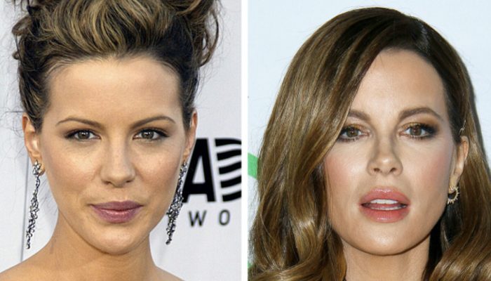 See how the one little nuance can change the entire look of the celebrities.