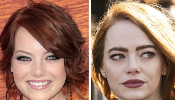See how the one little nuance can change the entire look of the celebrities.