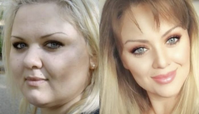 The man left his wife because of her weight. A year after the wife won the beauty contest.