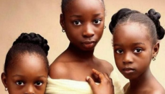This girl is just 5 years of age. She previously began her modeling career. Her beauty is admired by all.