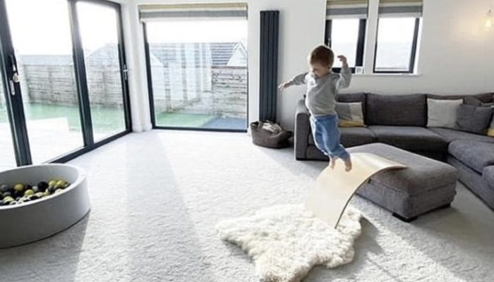 A family transformed a junk-filled house into a super-apartment over the period of two years of work.