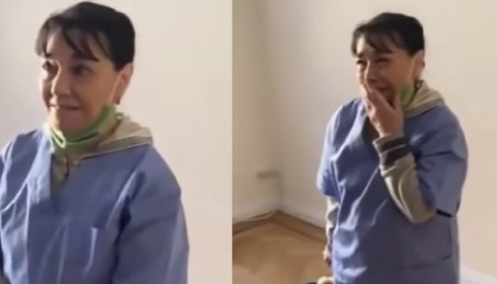 For 20 years, a cleaning lady worked at an elite house but lost her job. See what residents did.