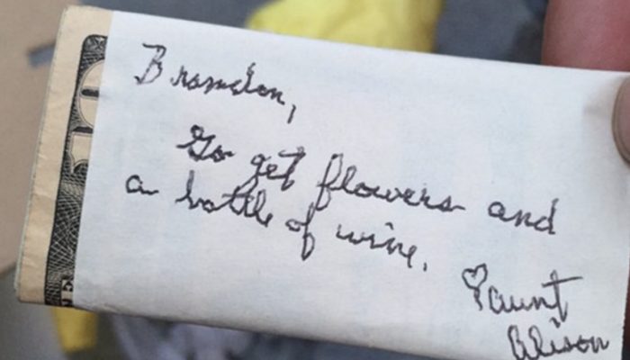 When a couple finally opened their grandmother's wedding gift after nine years, it saved their marriage.