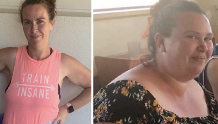 The mother of four has lost more than 50 kg. She has changed and is unrecognizable.