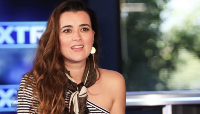 Do you remember Cote de Pablo? Before you see her, you should sit down.
