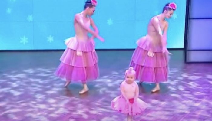 A young bright girl suffering from an incredibly unusual illness participates in the ballet performance.