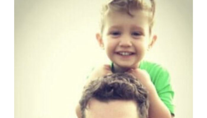 The famous musician expresses his happiness for saving his son from a life-threatening illness.