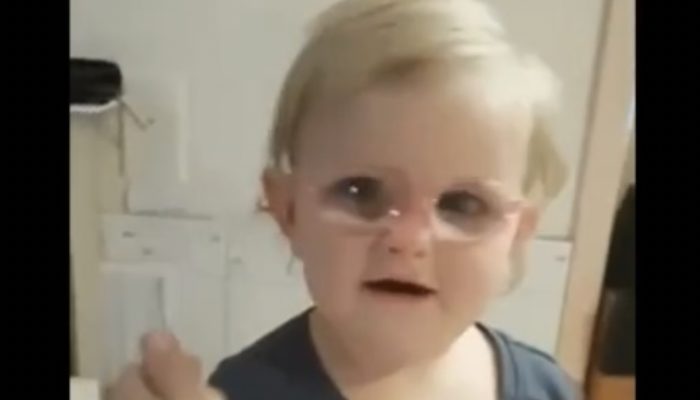 Your heart will melt when you see a toddler's adorable reaction to seeing clearly for the first time.