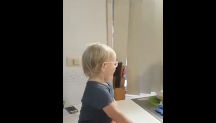 Your heart will melt when you see a toddler's adorable reaction to seeing clearly for the first time.