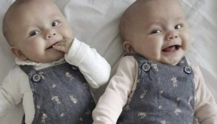 The children are tiny miracles considering that their chance of survival was just one percent.