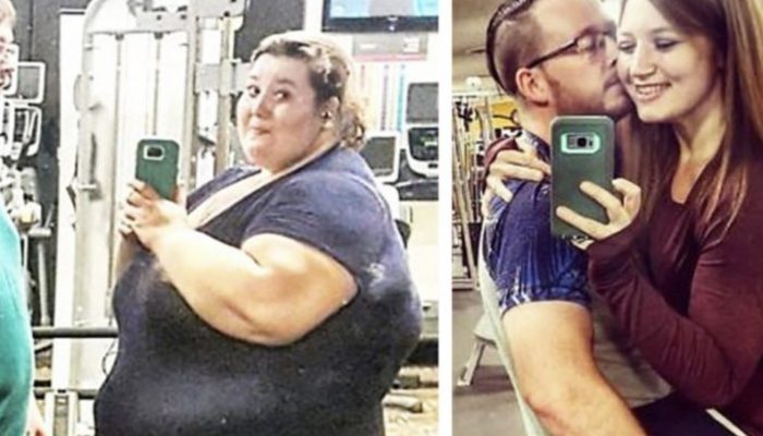 See the transformation of a couple who lost 200 kg together through the power of love.