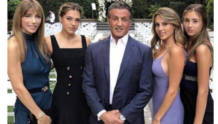 What the adult daughters of famous actor Sylvester Stallone look like. It is worth seeing.