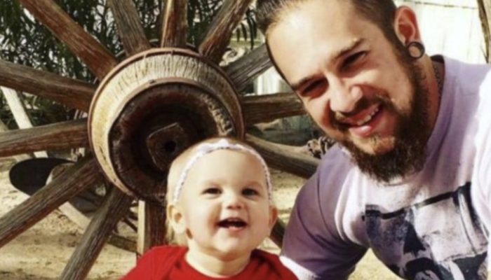 A loving and caring 21-year-old father was forced to care for his newborn daughter on his own.