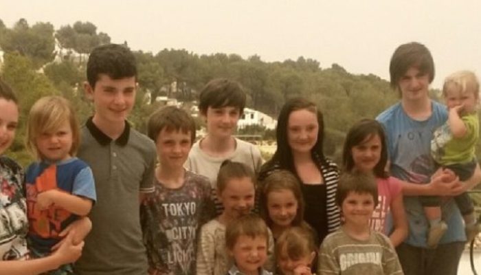 A British woman, 43, tried to stop after giving birth to 20 children. But it didn't work.