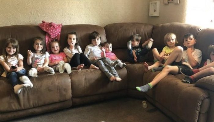 A British woman, 43, tried to stop after giving birth to 20 children. But it didn't work.