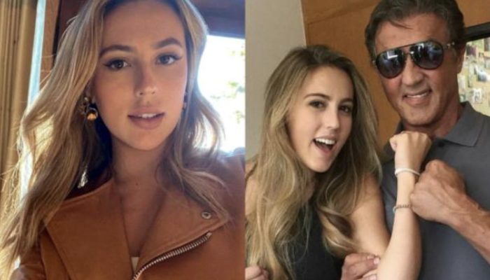 What the adult daughters of famous actor Sylvester Stallone look like. It is worth seeing.