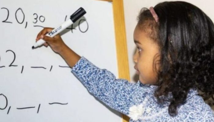 The youngest genius in history was a 4-year-old girl from the United Kingdom.