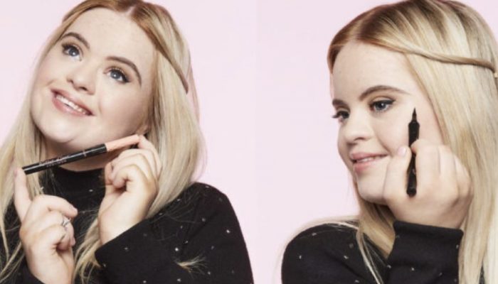 The Down syndrome girl made it clear to the world that she is deserving of being a fashion model.