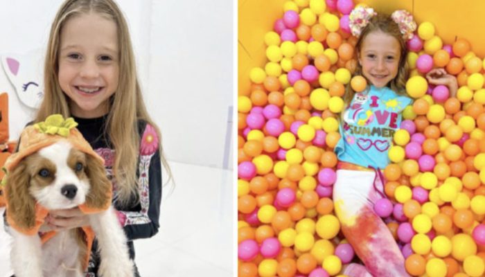 A 7-year-old Russian child is one of the world's top ten richest bloggers.