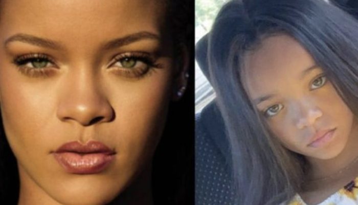A gorgeous little girl that resembled Rihanna astonished everyone, even the superstar.