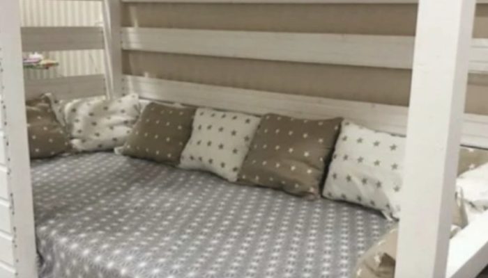Dad made his son a stylish and comfortable bed by himself. Check out the outcome.