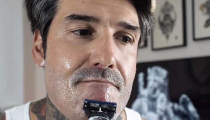 When a 40-year-old man shaved his beard, his wife did not recognize the young, attractive man.