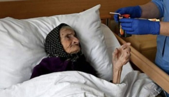 Even doctors could not believe their eyes when they saw the 91-year-old woman.